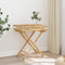 vidaXL - Dienbladtafel - inklapbaar - 60x40x68 - cm - bamboe