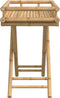 vidaXL - Dienbladtafel - inklapbaar - 60x40x68 - cm - bamboe