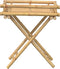 vidaXL - Dienbladtafel - inklapbaar - 60x40x68 - cm - bamboe