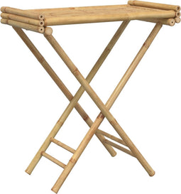 vidaXL - Dienbladtafel - inklapbaar - 70,5x42,5x80 - cm - bamboe