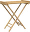vidaXL - Dienbladtafel - inklapbaar - 70,5x42,5x80 - cm - bamboe