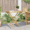 vidaXL - Dienbladtafel - inklapbaar - 70,5x42,5x80 - cm - bamboe