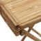 vidaXL - Dienbladtafel - inklapbaar - 70,5x42,5x80 - cm - bamboe