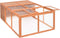 vidaXL - Dierenhok - voor - buiten - 150x100x50 - cm - massief - vurenhout