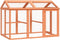 vidaXL - Dierenren - 141x94x104 - cm - massief - grenenhout - bruin