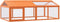 vidaXL - Dierenren - 200x112,5x74 - cm - massief - grenenhout - bruin