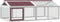 vidaXL - Dierenren - 200x112,5x74 - cm - massief - grenenhout - mokkakleurig