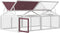 vidaXL - Dierenren - 200x112,5x74 - cm - massief - grenenhout - mokkakleurig