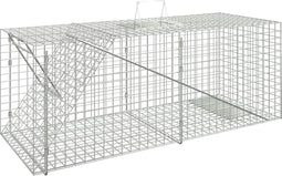 vidaXL - Dierenval - 64,5x25x26,5 - cm - gegalvaniseerd - ijzer