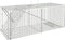 vidaXL - Dierenval - 64,5x25x26,5 - cm - gegalvaniseerd - ijzer