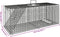 vidaXL - Dierenval - 64,5x25x26,5 - cm - gegalvaniseerd - ijzer