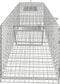 vidaXL - Dierenval - 64,5x25x26,5 - cm - gegalvaniseerd - ijzer
