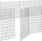 vidaXL - Dierenverblijf - 24 - panelen - 54x100 - cm - gegalvaniseerd - ijzer