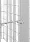 vidaXL - Dierenverblijf - 8 - panelen - 54x60 - cm - gegalvaniseerd - ijzer