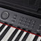 vidaXL Digitale piano met pedalen 88 toetsen zwart