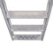 vidaXL Dok/zwembadladder met 4 treden aluminium 167 cm