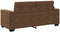 vidaXL - Donkerbruin - Polyester, - Hout - Standaard - Veel - zitplaatsen