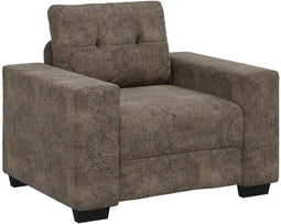 vidaXL - Donkergrijs - Polyester - gemengd - stof - Middelgroot - Ergonomisch