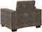 vidaXL - Donkergrijs - Polyester - gemengd - stof - Middelgroot - Ergonomisch