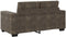 vidaXL - Donkergrijs - Polyester - Stof, - Houten - Frame - Middel - Strak