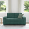vidaXL - Donkergroene - fluweel - Fluweel - Compact - Moderne - bank - Rechthoekig