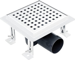 vidaXL - Doucheafvoer - 15x15 - cm - roestvrij - staal