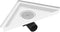 vidaXL - Doucheafvoer - met - 2-in-1 - deksel - 25x25 - cm - roestvrij - staal