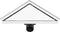 vidaXL - Doucheafvoer - met - 2-in-1 - deksel - 25x25 - cm - roestvrij - staal
