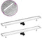 vidaXL - Doucheafvoer - met - 2-in-1 - deksel - 93x14 - cm - roestvrij - staal
