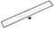 vidaXL - Doucheafvoer - met - 2-in-1 - deksel - 93x14 - cm - roestvrij - staal