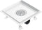 vidaXL - Doucheafvoer - met - 2-in-1 - deksels - 23x23 - cm - roestvrij - staal