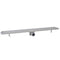 vidaXL - Doucheafvoer - rechthoekig - 930x140 - mm - roestvrij - staal