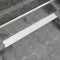 vidaXL - Doucheafvoer - rechthoekig - bubbel - 1030x140 - mm - roestvrij - staal