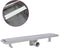 vidaXL - Doucheafvoer - rechthoekig - bubbel - 630x140 - mm - roestvrij - staal