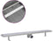 vidaXL - Doucheafvoer - rechthoekig - bubbel - 930x140 - mm - roestvrij - staal