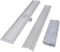 vidaXL - Doucheafvoer - rechthoekig - bubbel - 930x140 - mm - roestvrij - staal