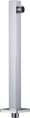 vidaXL - Douchearm - vierkant - 30 - cm - roestvrij - staal - 201 - zilverkleurig