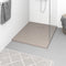 vidaXL - Douchebak - 100x80 - cm - SMC - bruin
