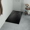 vidaXL - Douchebak - 100x80 - cm - SMC - zwart