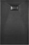 vidaXL - Douchebak - 100x80 - cm - SMC - zwart