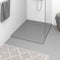 vidaXL - Douchebak - 120x70 - cm - SMC - zwart