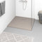 vidaXL - Douchebak - 120x70 - cm - SMC - zwart