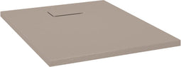 vidaXL - Douchebak - 90x70 - cm - SMC - bruin