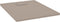 vidaXL - Douchebak - 90x70 - cm - SMC - bruin