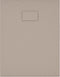 vidaXL - Douchebak - 90x70 - cm - SMC - bruin
