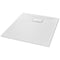 vidaXL - Douchebak - 90x70 - cm - SMC - wit