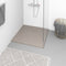 vidaXL - Douchebak - 90x70 - cm - SMC - zwart