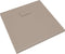 vidaXL - Douchebak - 90x90 - cm - SMC - bruin