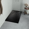 vidaXL - Douchebak - 90x90 - cm - SMC - zwart