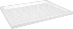 vidaXL - Douchebak - met - noppen - 80x100x4 - cm - ABS - wit